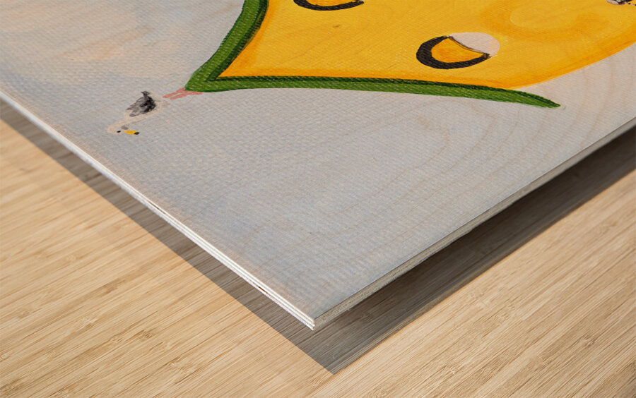 Always Sunny Wood print